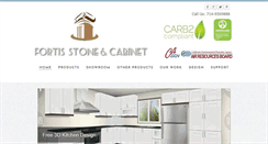 Desktop Screenshot of fortistone.com